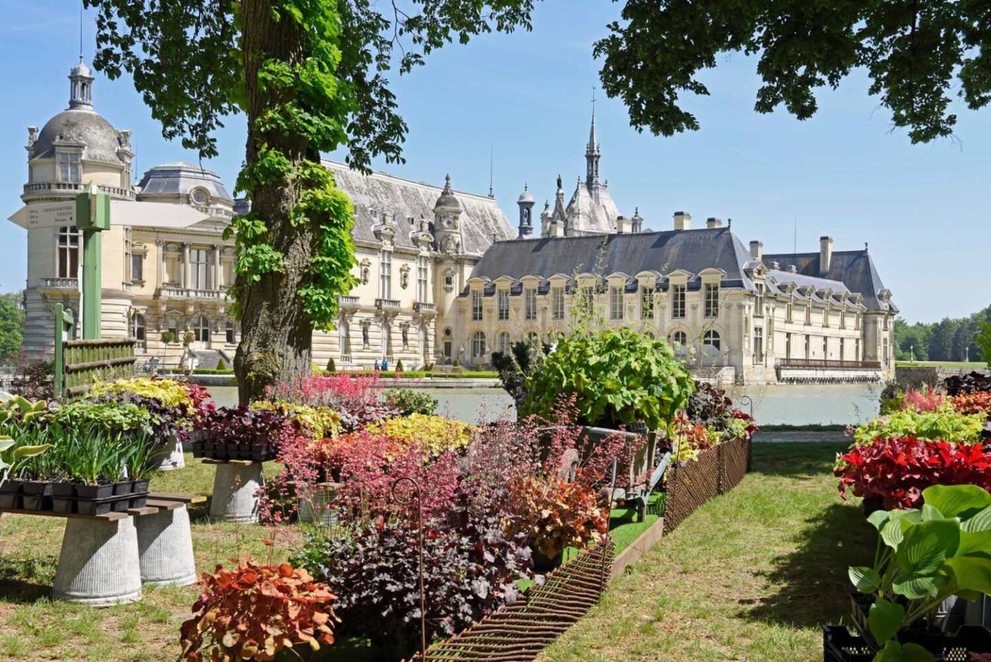 Journées des Plantes de Chantilly 2021 chateau
