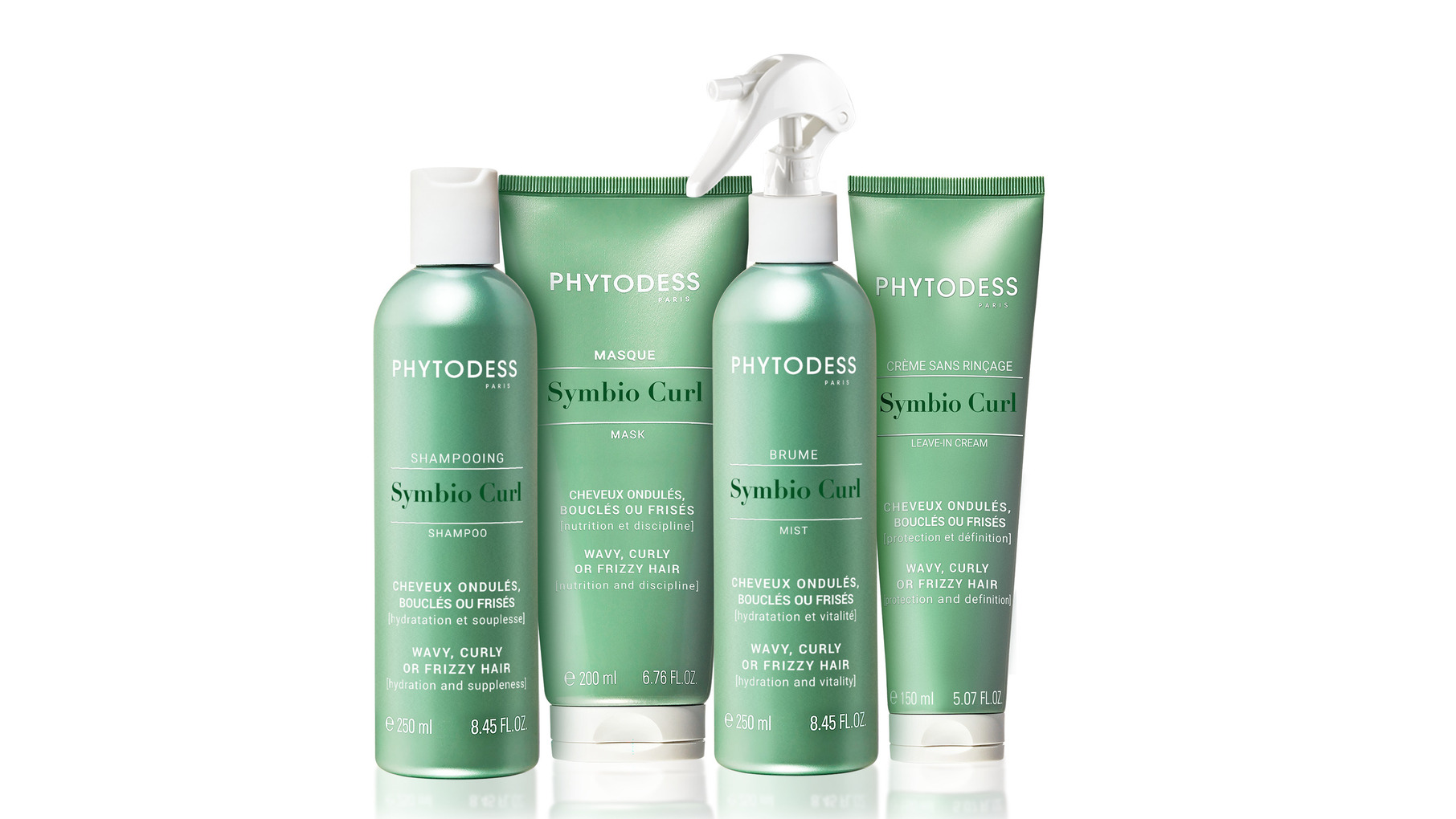 Phytodess SYMBIO CURL routine cheveux boucles et ondules