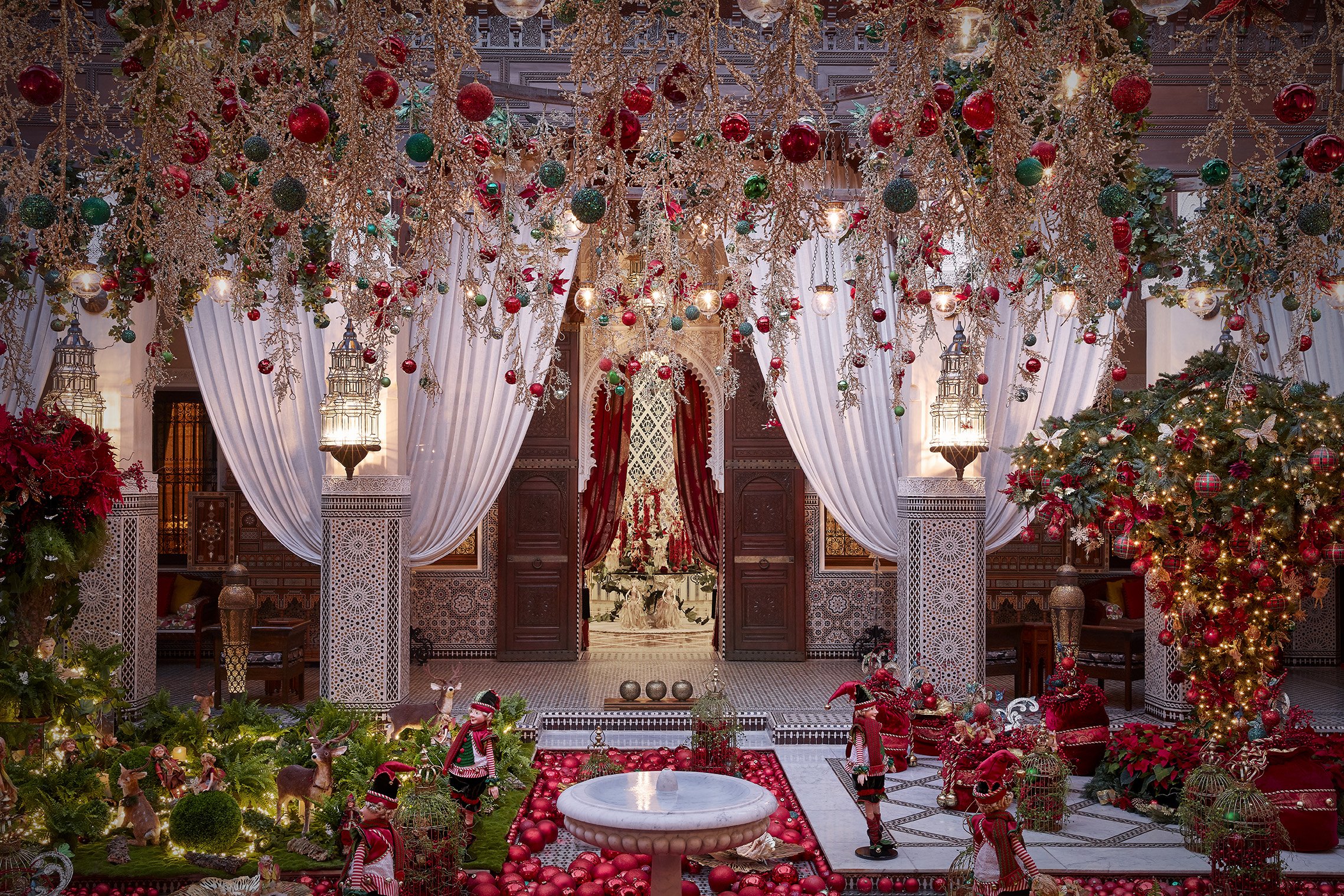 Royal Mansour Marrakech maroc christmas