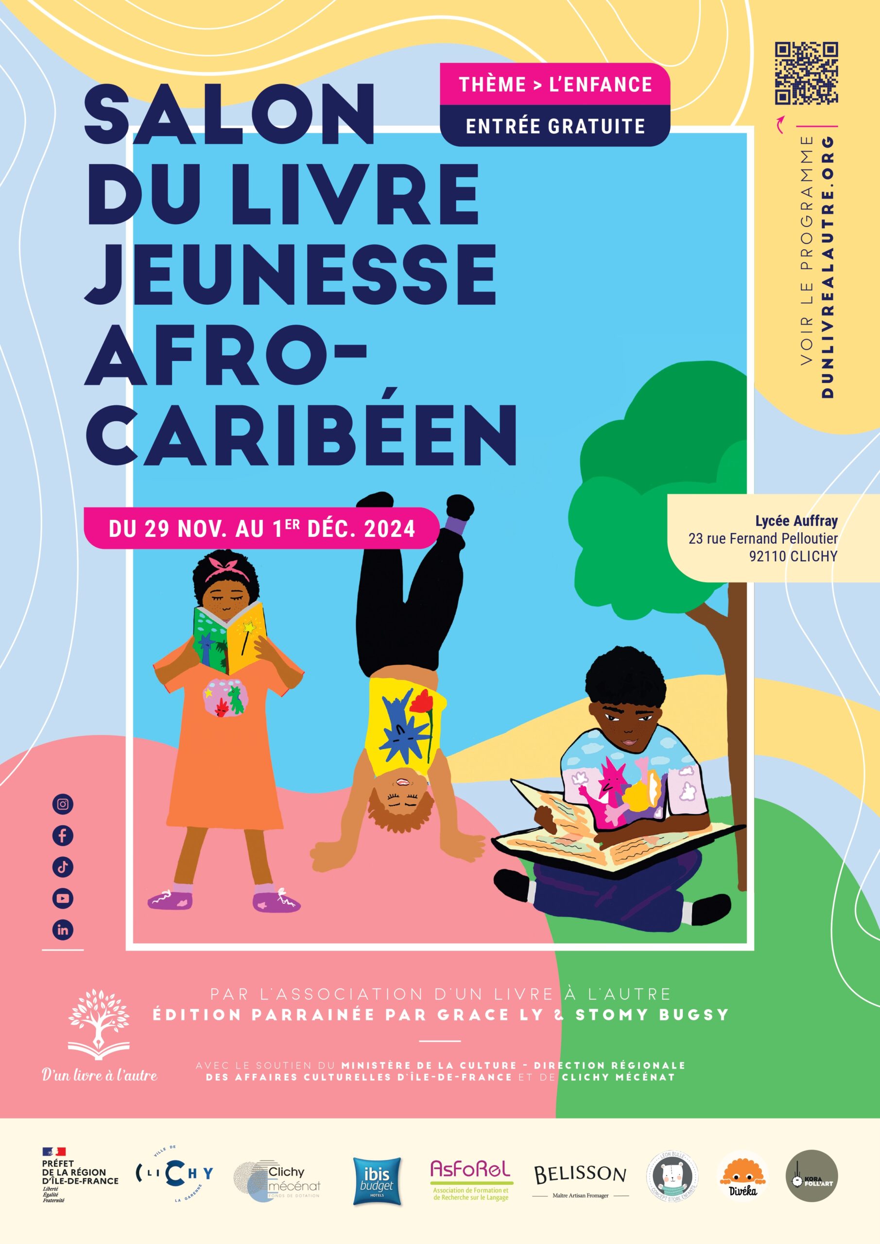 Salon du Livre Jeunesse Afro Caribéen Clichy 2024