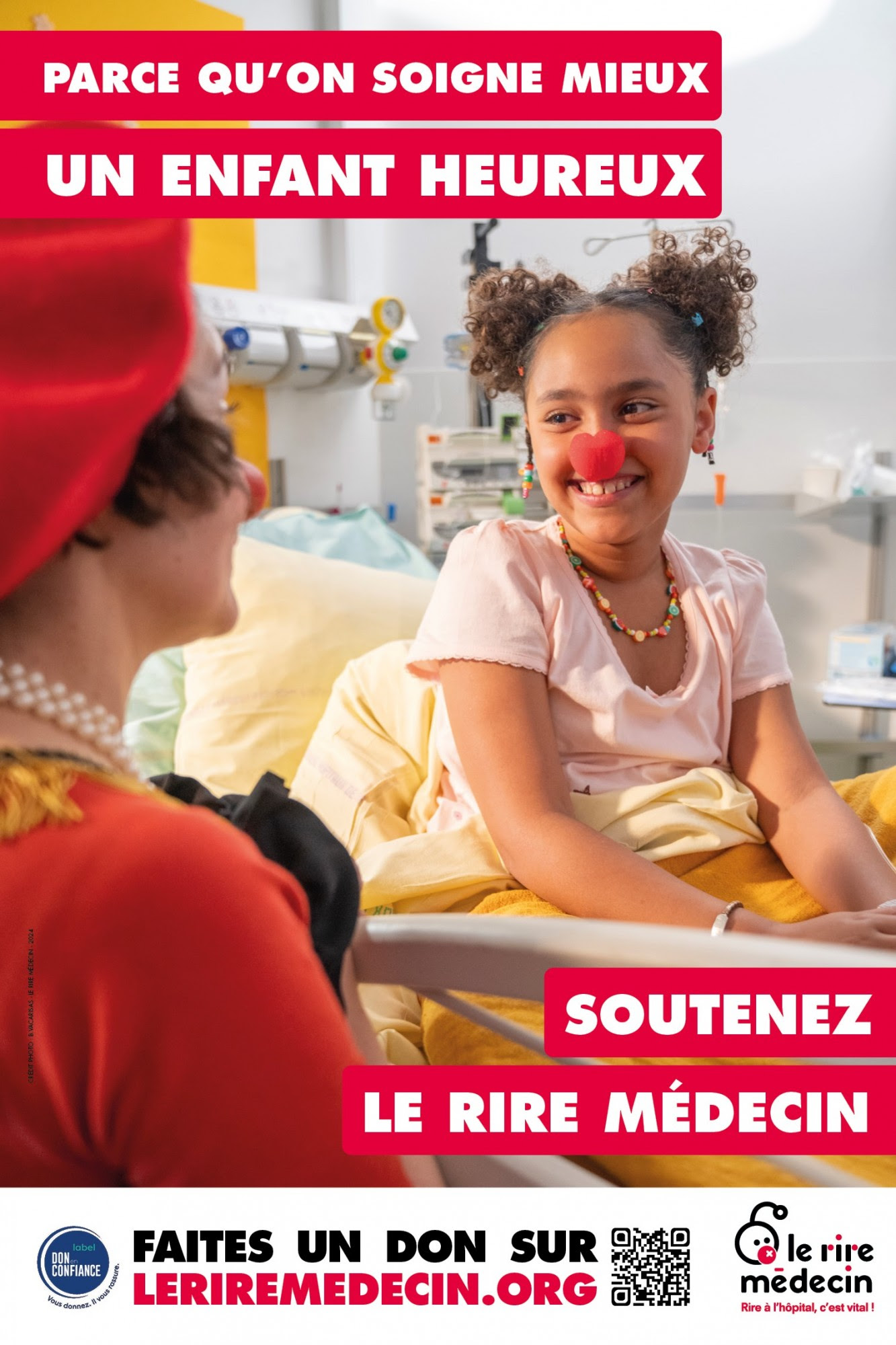 le rire medecin association appel aux dons enfants malades hopital Manon