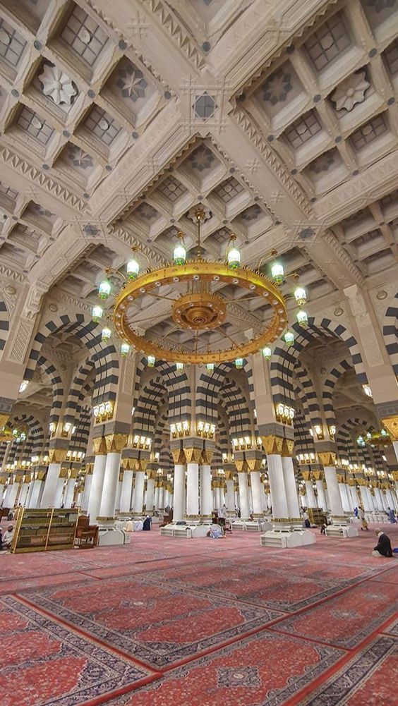 Masjid Nabawi Mosquée du Prophète Medine Arabie Saoudite 05