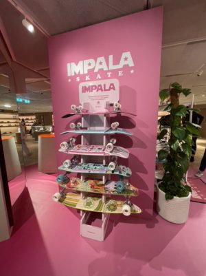 Pop-up Impala Skate aux Galeries Lafayette Paris Haussmann