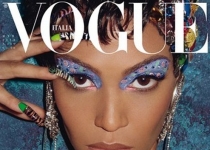 Joan Smalls en couverture de Vogue Italia