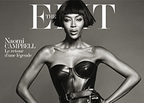 Naomi Campbell pour The Edit Magazine par Nico